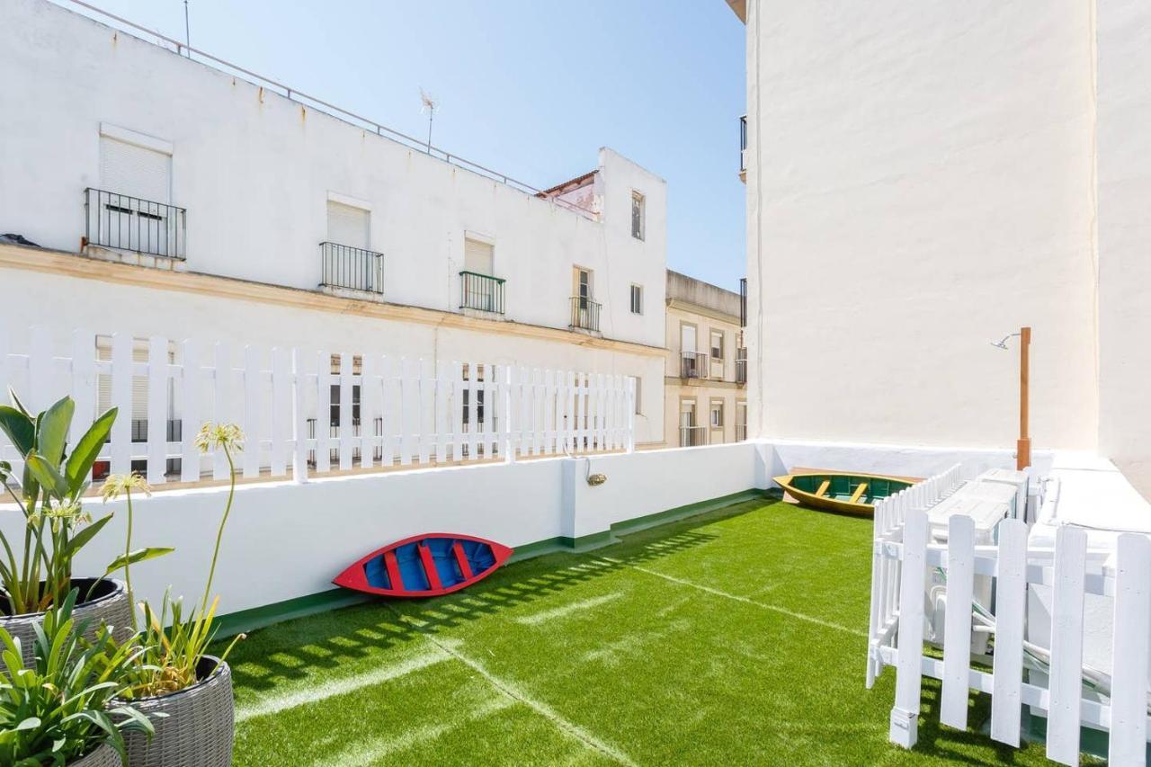 Terraza-Caleta Beach Home By Cadiz4Rentals Luaran gambar