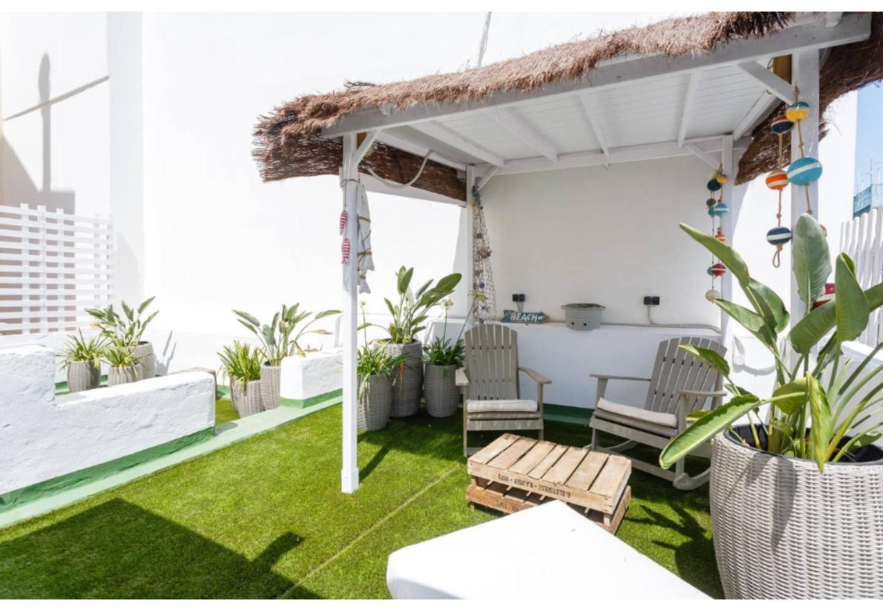 Terraza-Caleta Beach Home By Cadiz4Rentals Luaran gambar